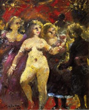 The Fair Imperia Artwork by Lovis Corinth