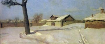 Winter Artwork by Nikolai Krymov