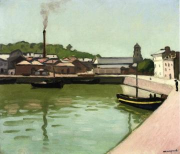 Honfleur, the Port Artwork by Albert Marquet