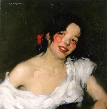 Gypsy Artwork by Samuel John Peploe