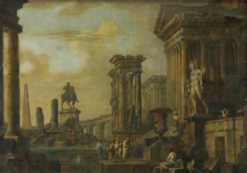 Capriccio Artwork by Giovanni Paolo Pannini