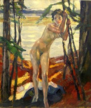 Unknown Artwork by Leo Putz