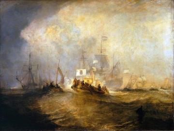 The Prince of Orange, William III, Embarked from Holland, and Landed at Torbay, November 4th, 1688 Artwork by Joseph Mallord William Turner