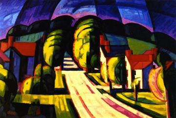 Aspiration (Winfield) Artwork by Oscar Bluemner