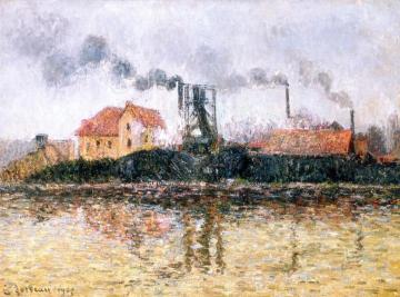 Factory on the Oise Artwork by Gustave Loiseau
