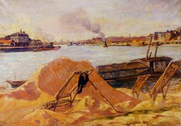 Quay de Bercy Artwork by Armand Guillaumin