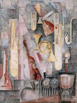 Music - Modern Artwork by Alice Bailly