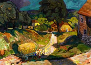 Landscape Artwork by Otto Dix