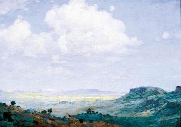 Arizona Clouds Artwork by William Robinson Leigh