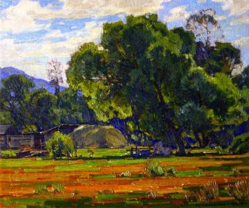 Mountain Willow Artwork by William Wendt