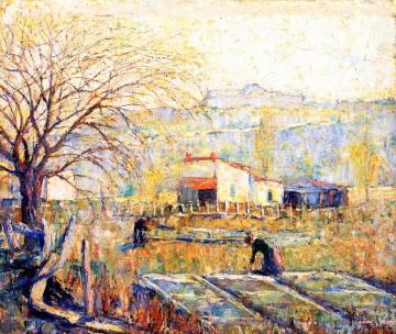 Hot Beds Artwork by Ernest Lawson