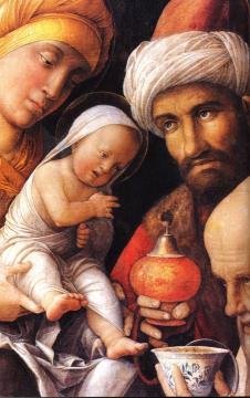 Adoration of the Magi [detail] Artwork by Andrea Mantegna