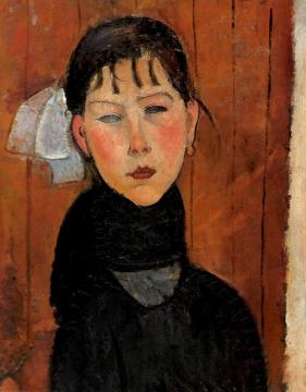 Marie Daughter of the People Artwork by Amedeo Modigliani