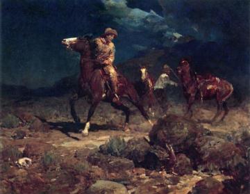 A Fresh Mount Artwork by Frank Tenney Johnson