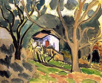 House Among The Trees Artwork by Henri Matisse