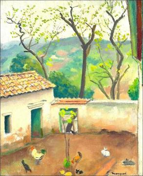 The Rooster Artwork by Albert Marquet