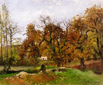 Le Ru de Montbuisson, Louveciennes Artwork by Camille Pissarro