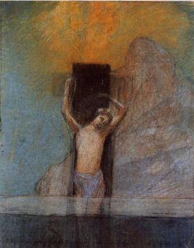 Christ on the Cross Artwork by Odilon Redon