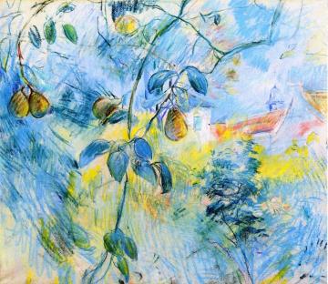 Pears Artwork by Berthe Morisot