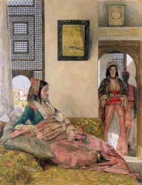 An Armenian Lady In Cairo Artwork by John Frederick Lewis
