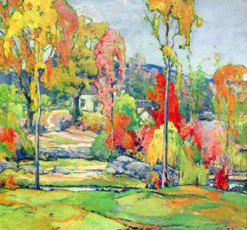 Autumn Design Artwork by Charles Reiffel