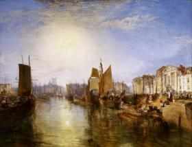 The Harbor Of Dieppe Artwork by Joseph Mallord William Turner
