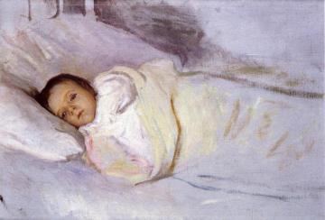 Portrait of the Artist's Daughter Artwork by Joseph DeCamp