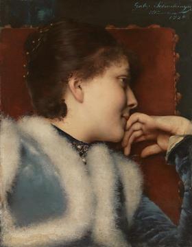 Portrait Of A Lady Artwork by Gabriel Schachinger