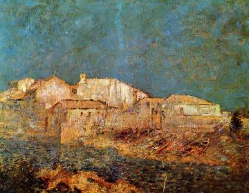 Venetian Landscape Artwork by Odilon Redon