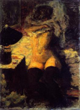 Nude With Black Stockings Artwork by Pierre Bonnard