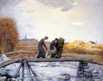 Afternoon In March Artwork by Carlo Fornara