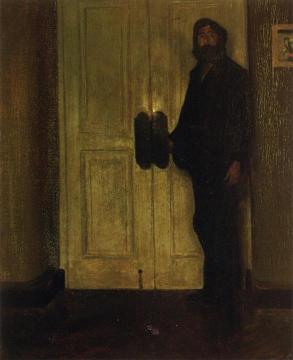 Man at the Door Artwork by Alfred Henry Maurer