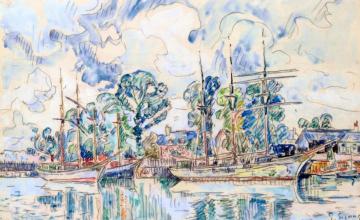 Paimpol Artwork by Paul Signac