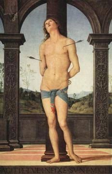 St Sebastian Artwork by Pietro Perugino