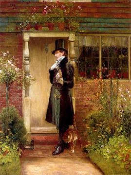 The Suitor Artwork by Walter Dendy Sadler