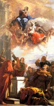 Assumption Artwork by Sebastiano Ricci