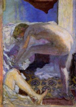 Large Blue Nude Artwork by Pierre Bonnard