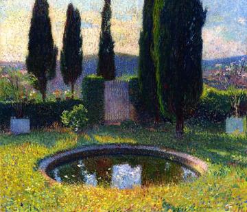 Le Bassin de l Automne Artwork by Henri Martin
