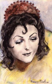 Spanish Woman Artwork by Francis Picabia