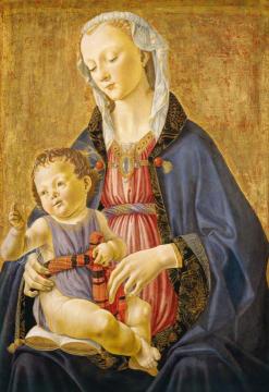 Madonna And Child Artwork by Domenico Ghirlandaio