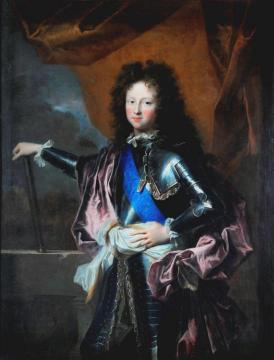 Portrait of the Duke of Chartres Artwork by Hyacinthe Rigaud