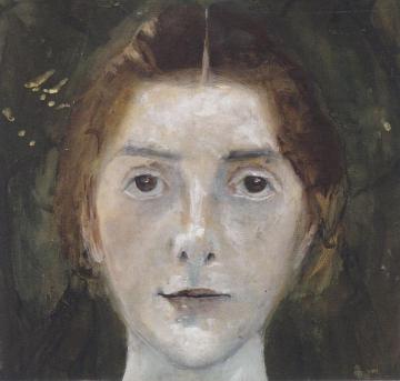 Self-Portrait Artwork by Paula Modersohn-Becker