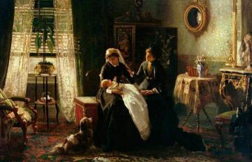 Maternal advice Artwork by Thomas Benjamin Kennington