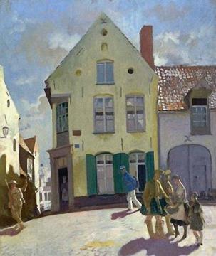 Soldiers and Peasants, Cassel Artwork by Sir William Orpen