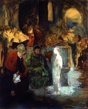 Young Jesus with the Doctor Artwork by Georges Rouault