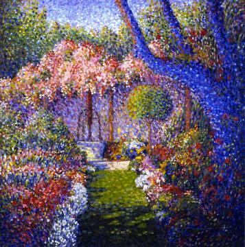 Roman Gardens Artwork by Georges Morren