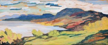 Landscape From Norrland Artwork by Helmer Osslund