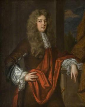Sir Justinian Isham Artwork by Sir Godfrey Kneller