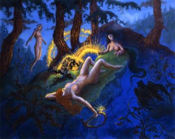 Fallen Stars Artwork by Paul Ranson