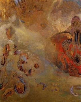 Underwater Vision Artwork by Odilon Redon